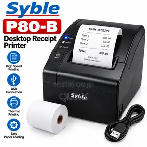 Syble P80-B Desktop Receipt Printer
