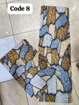 2pc Mikeka ya Jikoni Anti-Slip yenye Msingi wa Mpira - 1