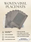 6pc Dining Place Mats - 1