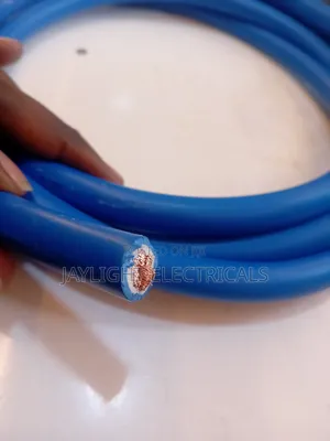 Battery Cable 50mm Blue