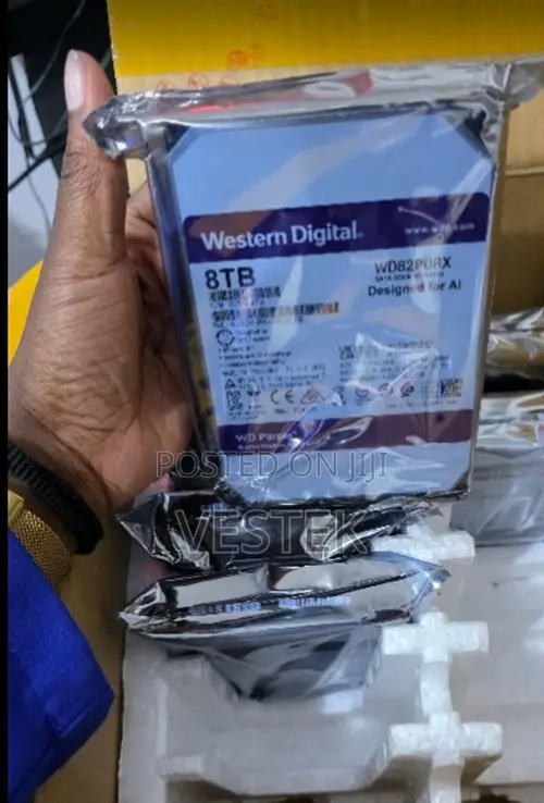 Western Digital WD Purple Pro 8TB Surveillance HDD - 1
