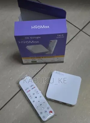 H96 Max Android TV Box - H313, Android 14, 2GB RAM, 16GB Storage