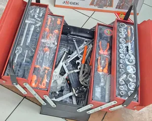 Tolsen 85pc Tool Set with Metal Box (1/4" & 1/2")