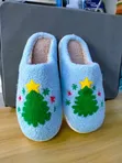 Viatu Vizuri vya Joto vya Nyumbani vya Krismasi - 1