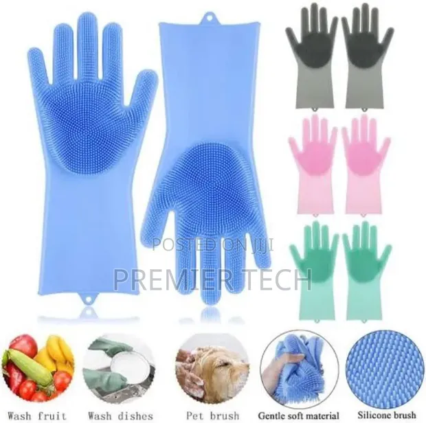 Gloves za Kufulia za Silicone - 1