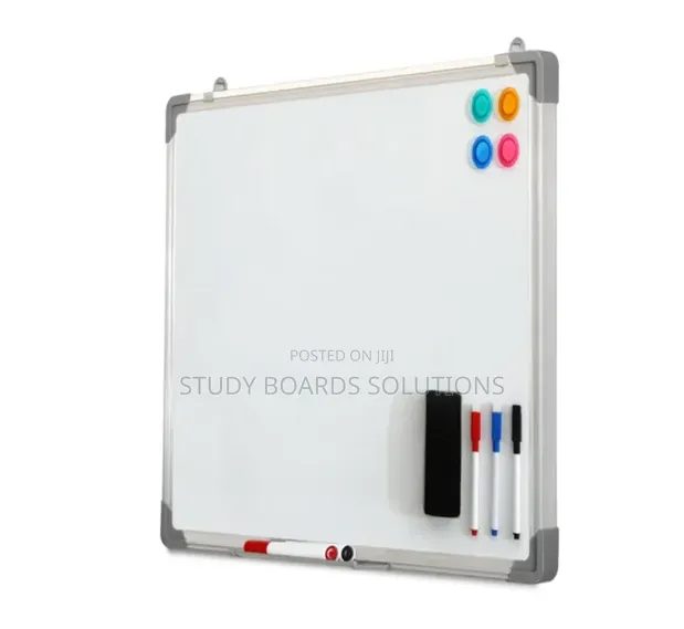 90cm x 60cm Magnetic Whiteboard - 1
