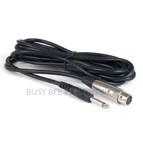 Professional Noise-Free Microphone Cable (XLR to Jack) - 1
