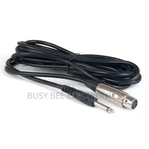 Kebo ya Maikrofoni ya Professional Isiyo na Kelele (XLR hadi Jack)