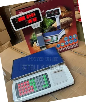 50kg Electric Weighing Scale yenye Receipt Printer