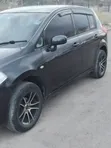 Nissan Tiida 2008 Nyeusi - 4