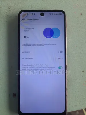 Infinix Zero 5G 128GB Black (Cracked Screen)