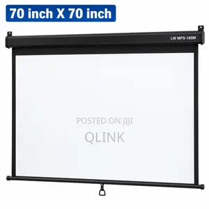 Lightwave Manual Projector Screen 180x180cm (70")
