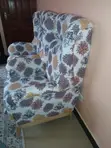 Accent Wingback Armchair - 2