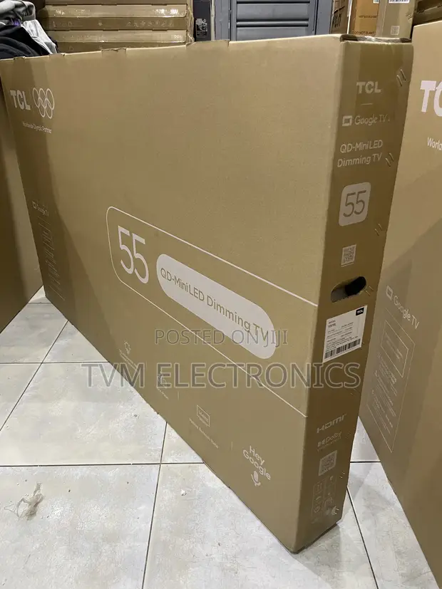 TCL 55" 4K QLED TV yenye QD-Mini LED Dimming (55P8L) - 1