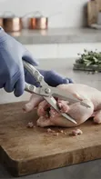 Mkasi wa Kuku wa Stainless Steel - 2