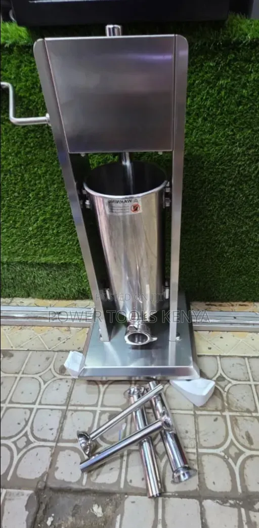 Manual Stainless Steel Vertical Sausage Filler 3L - 1