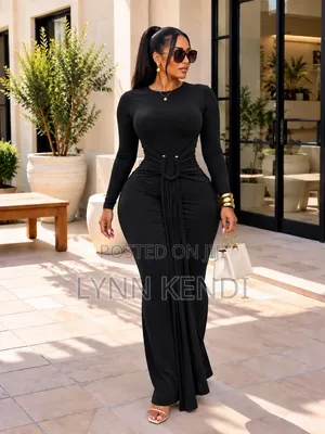 Mavazi Mazuri ya Classic Bodycon