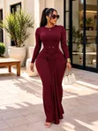 Mavazi Mazuri ya Classic Bodycon - 2