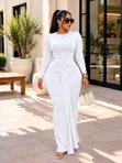 Mavazi Mazuri ya Classic Bodycon - 3
