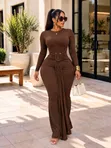 Mavazi Mazuri ya Classic Bodycon - 5