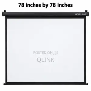 Lightwave Manual Projector Screen 200 x 200 cm