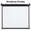 Lightwave Manual Projector Screen 200 x 200 cm - 1