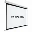 Lightwave Manual Projector Screen 200 x 200 cm - 2