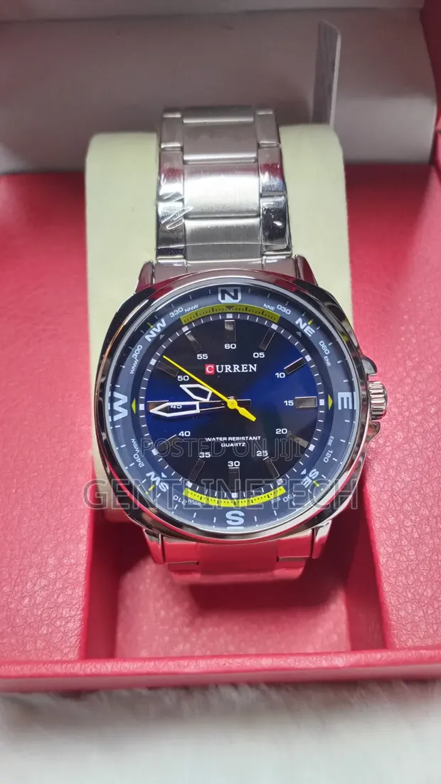 Curren Quartz Silver Watch - 1