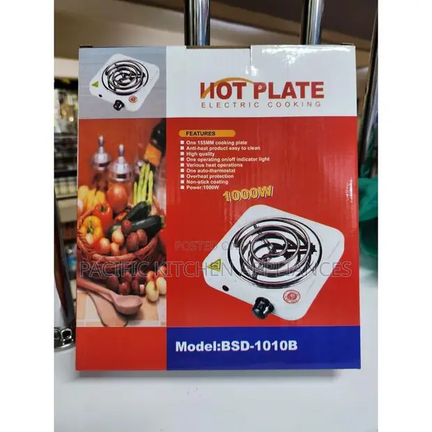 Brand New Electric Cooker / Single Spiral Coil Hotplate - 1