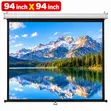 Lightwave Manual Projector Screen 240 x 240 cm - 1