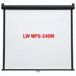 Lightwave Manual Projector Screen 240 x 240 cm - 2