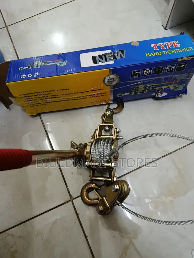Heavy Duty Power Puller Hand Winch - 1
