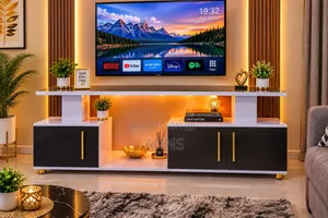 Kisimamizi cha TV cha Kisasa chenye Taa za LED