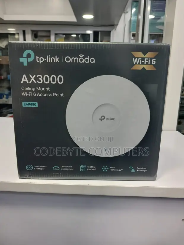 TP-Link EAP650 Ceiling Mount Access Point - 1