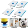 5pcs Compression Vacuum Storage Bags with Manual Pump - 3