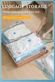 5pcs Compression Vacuum Storage Bags with Manual Pump - 5