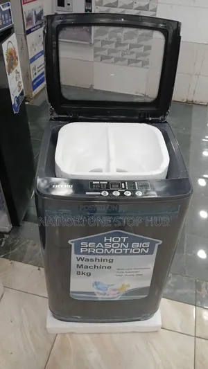 Decho 8kg Top Load Fully Automatic Washing Machine Mpya