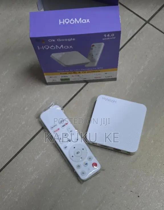 H96 MAX H313 Android TV Box 16GB 4K HDR - 1