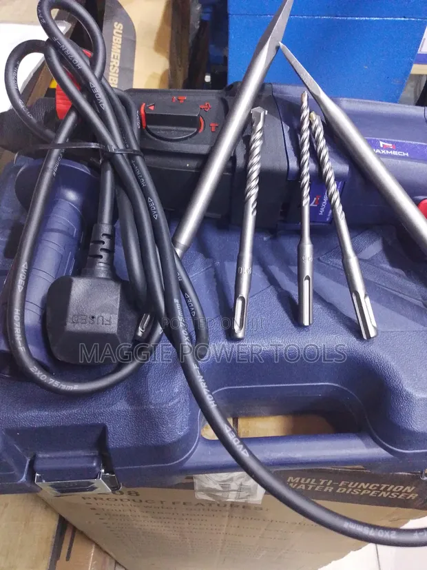 Maxmech 800W Rotary Hammer ya Kamba - 1