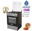 Nunix Big 60x65 Mpya 3+1 Cooker ya Freestanding na Oven ya Umeme - 1