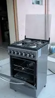 Nunix Cooker 50x55cm - 3 Gas Burners, 1 Hotplate ya Umeme + Oven ya Gesi - 2
