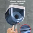Wall Tissue Box with Flat Top Holder - 2
