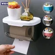 Wall Tissue Box with Flat Top Holder - 3