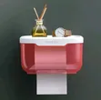 Wall Tissue Box with Flat Top Holder - 5