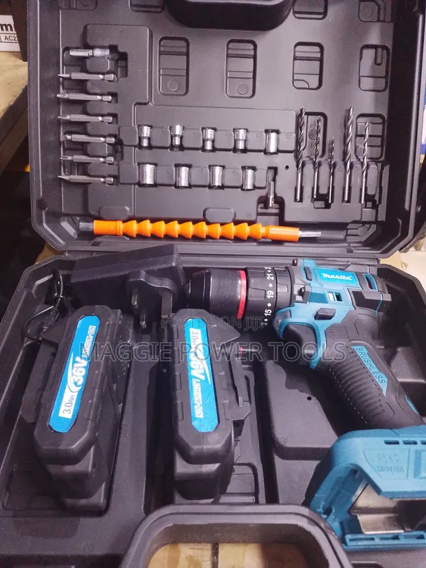 Makita 36V Cordless Brushless Drill - 1