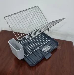 A-565 2 Tier Self Draining Dish Drainer Rack