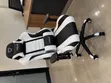 Black and White Gaming Chair - Racing Style Computer Chair - 4