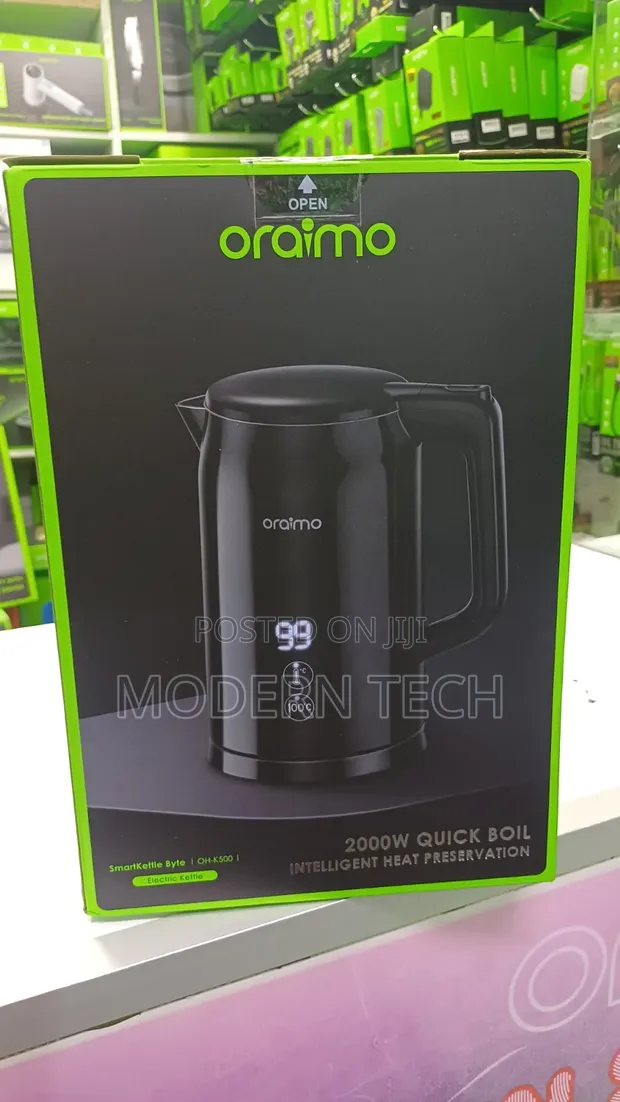 Oraimo SmartKettle Byte 2000W Electric Kettle - 1