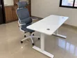 Electric Height Adjustable Desk - White - 4