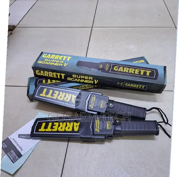 Original Garrett Super Scanner V Security Metal Detector - 1